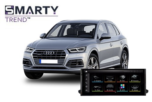 Audi Q5 (2016+) з встановленим головним пристроєм на Android