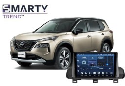 Nissan X-Trail 4 покоління T33 (2021+) з встановленим головним пристроєм на базі Android