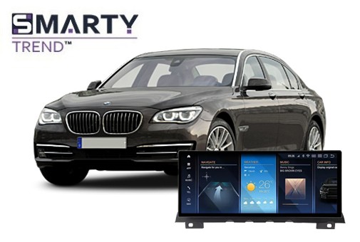 BMW 7 серії F01/F02 (2008-2015) встановлений головний пристрій на базі Android - 12,3 дюйма