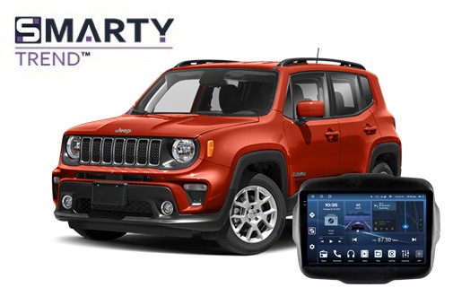 В Jeep Renegade BU (2014-2022) встановлено головний пристрій на Android