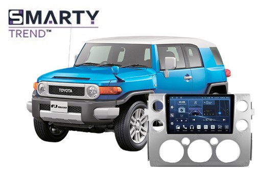 Toyota FJ Cruiser (2006-2022) встановлений головний пристрій на Android