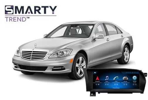  Mercedes-Benz S-Class W221 2009 встановлений головний пристрій на Android