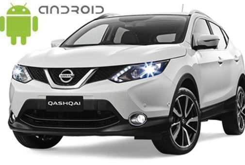 Nissan Qashqai 2 Gen J11 (2013-2021) з встановленим головним пристроєм на Android