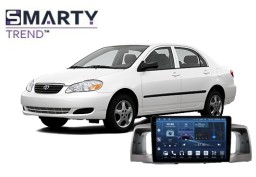 Toyota Corolla E130 (2000-2007) встановлений головний пристрій на Android