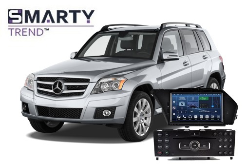 Mercedes-Benz GLK-Class X204 (2008-2015) встановлений головний пристрій на базі Android - OEM