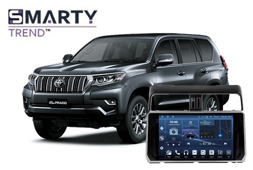 Toyota Land Cruiser Prado 150 2018 встановила головний пристрій на Android