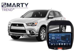 Mitsubishi ASX (2010-2016) з встановленим головним пристроєм на Android
