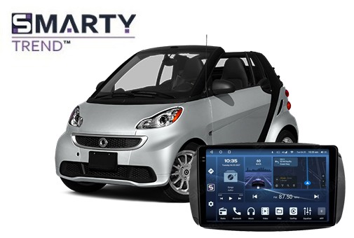 У Smart Fortwo C453/A453 (2014-2021) встановлено головний пристрій на базі Android