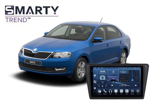 Skoda Rapid Spaceback (2013+) встановлений головний пристрій на Android