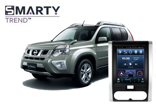 Nissan X-Trail 2 Gen T31 (2007-2014) встановив головний пристрій Tesla Style Android