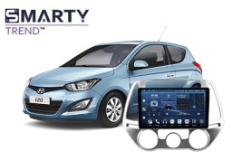 Фейсліфтинг Hyundai i20 PB (2012-2014) з встановленим головним пристроєм на Android