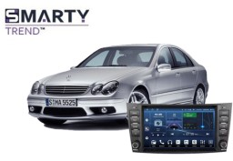Mercedes-Benz C-Class W203 (2005-2008) встановлений штатний головний пристрій на базі Android