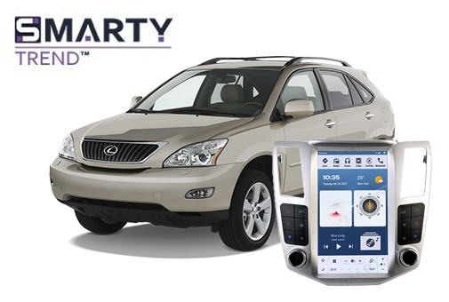 Lexus RX 300/330/350 (2003-2009) встановлений головний пристрій на Android