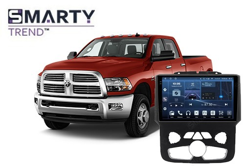 Dodge RAM 4 Gen (2009-2018) встановлений головний пристрій на Android