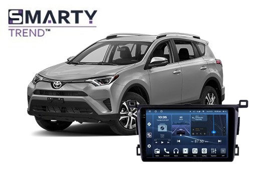 Toyota RAV4 XA40 (2013-2018) встановлений головний пристрій на Android