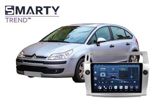 Citroen C4 / C-Quatre (2004-2009) встановлений головний пристрій на Android