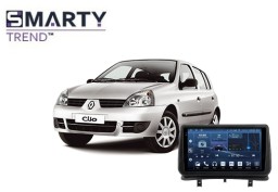 Renault Clio 3 (2005-2012) з встановленим головним пристроєм на Android