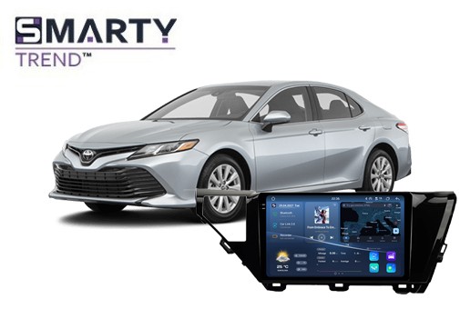 Toyota Camry XV70 (2017-2020) встановлений головний пристрій на Android