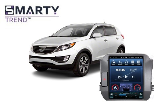 KIA Sportage 3 Gen (2010-2015) встановлений головний пристрій на Android