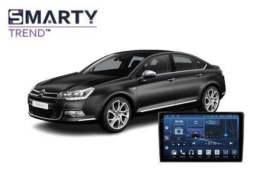 Citroen C5 2 (2008-2017) встановлений головний пристрій на Android