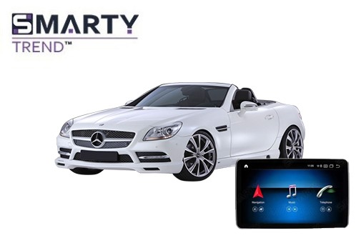 Mercedes-Benz SLK/SLC-Class R172 (2011-2019) з встановленим головним пристроєм на базі Android