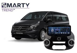 Mercedes-Benz Vito/Metris W447 (2014+) встановлений головний пристрій на базі Android - 12.3 дюймовий глянцевий