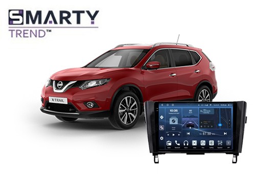 Встановлений головний пристрій Nissan Qashqai J11 (2013-2021) на базі Android