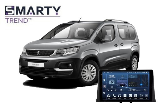 Peugeot Rifter/Partner (2018-2023) встановив головний пристрій на Android