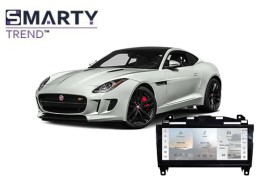 Jaguar F-Type (2012-2020) з встановленим головним пристроєм на Android