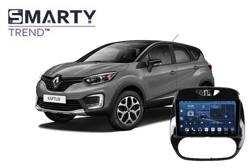 Renault Captur (2013-2019) встановлений головний пристрій на базі Android