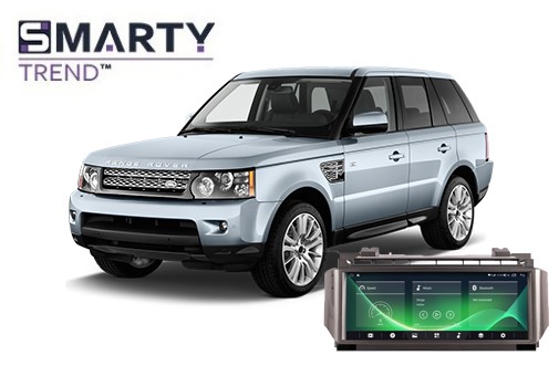 Штатний головний пристрій Range Rover Vogue 3 L322 (2002-2012) 12.3" з встановленим Android