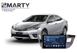 Toyota Corolla E170/E180 2015 встановлений головний пристрій на Android