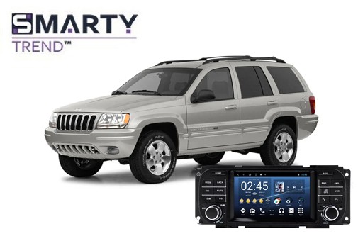 Jeep Grand Cherokee (1998-2005) встановлений головний пристрій на базі Android - OEM