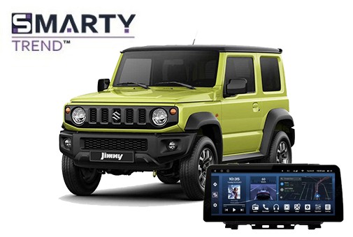 Suzuki Jimny 4 (2018-2023) установлена магнитола на Андроиде - 12,3 дюйма 