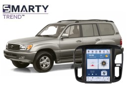 Toyota Land Cruiser 100 (1998-2002) встановила головний пристрій Tesla Style Android