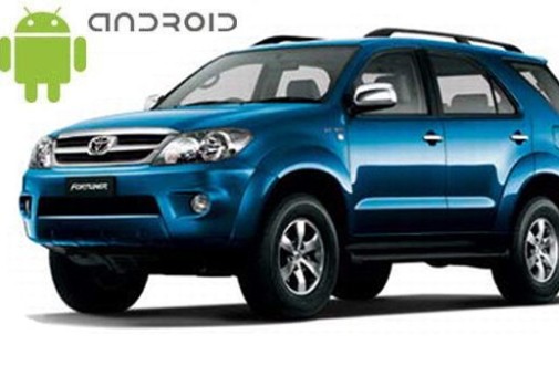  Toyota Fortuner AN50/AN60 (2004-2015) установлена магнитола на Андроиде