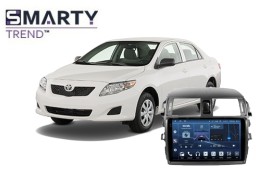 Toyota Corolla E140 (2007-2013) встановлений головний пристрій на Android
