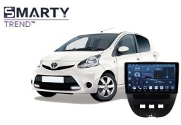 Toyota Aygo (2005-2014) встановлений головний пристрій на Android