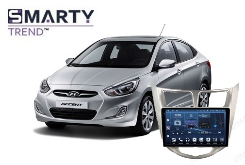 Hyundai Accent/Solaris/Verna/i25 (2010-2017) встановлений головний пристрій на Android