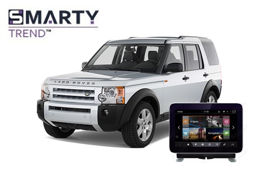 Land Rover Discovery 3 (2004-2009) з встановленим головним пристроєм на Android