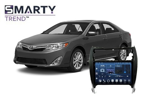 Toyota Camry USA XV50 (2011-2014) встановлений головний пристрій на Android