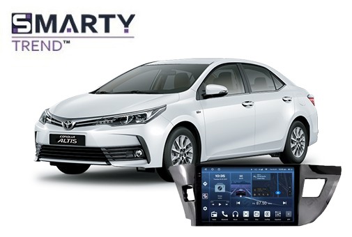 Toyota Corolla E170/E180 (2013-2016) встановлений головний пристрій на Android