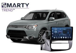 Mitsubishi Outlander 3 (2012-2018) з встановленим головним пристроєм на Android