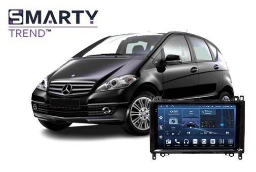 Mercedes-Benz A-Class W169/C169 (2003-2012) встановлений головний пристрій на базі Android