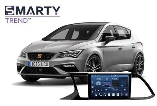 Seat Leon (2012-2020) з встановленим головним пристроєм на Android