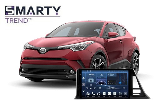 Toyota C-HR (2016-2023) встановлений головний пристрій на Android
