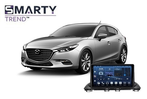 Встановлений головний пристрій на базі Android для Mazda 3 (2013-2019)