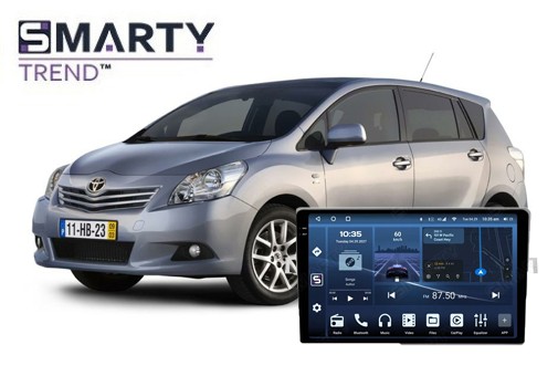 Toyota Verso R20 (2009-2018) встановлений головний пристрій на Android