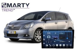 Toyota Verso R20 (2009-2018) встановлений головний пристрій на Android