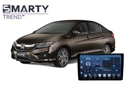 Honda City (2019+) з встановленим головним пристроєм на Android
